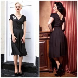 Collectif Clothing Phyllis Vintage Pinup Dress